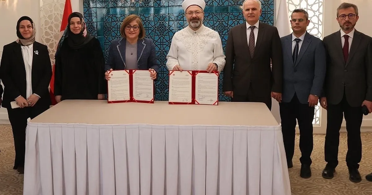 Gaziantep’le Diyanet’ten iş birliği protokolü