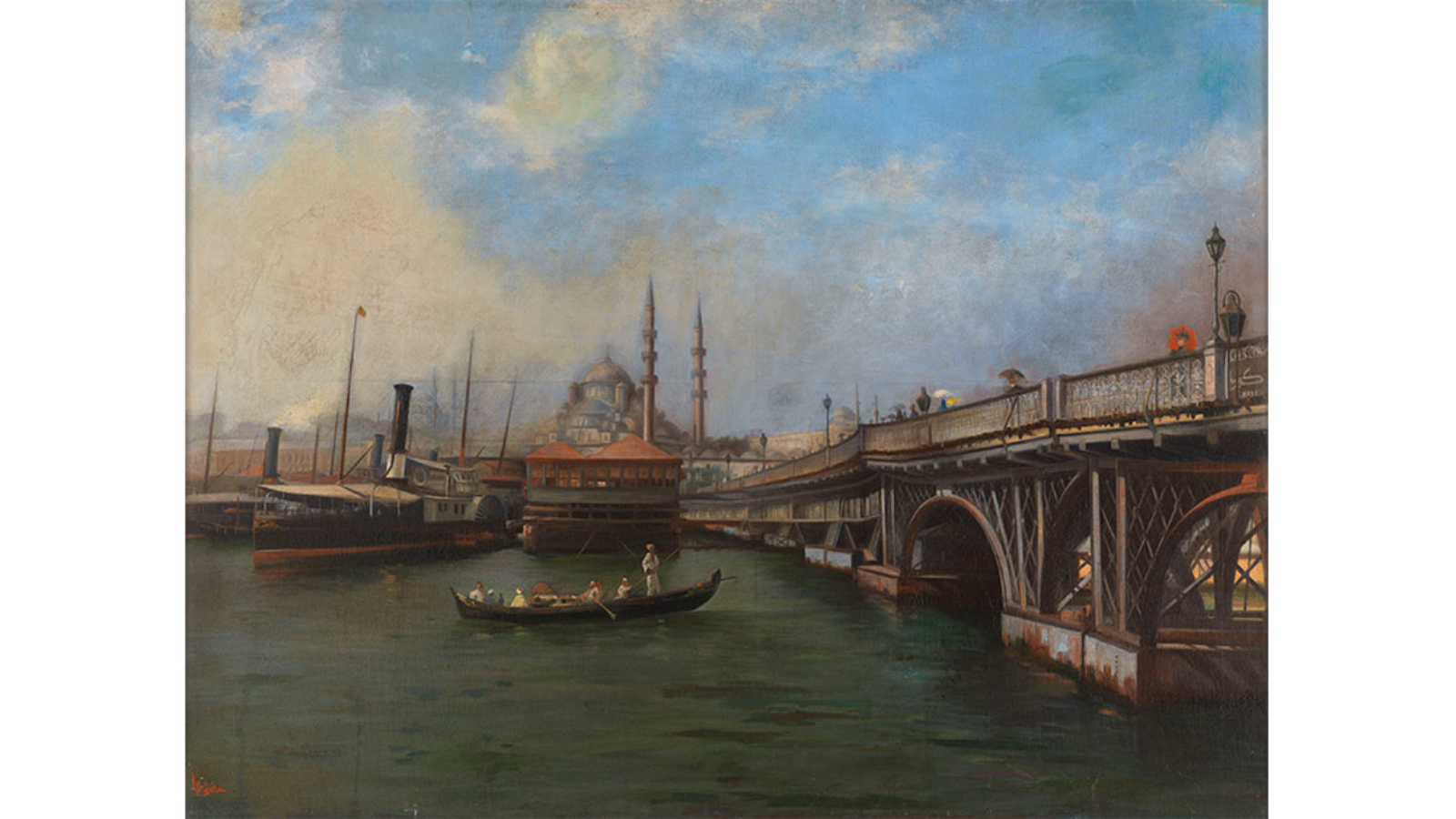 istanbulun semtleri onlarca yil once nasil gorunuyordu istanbulun resmi sergisi antalyada zihgiyY1